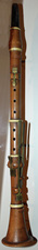 Antique clarinet at Williamsburg Museum of Folk Art.  Silverwood Clarinet Choir